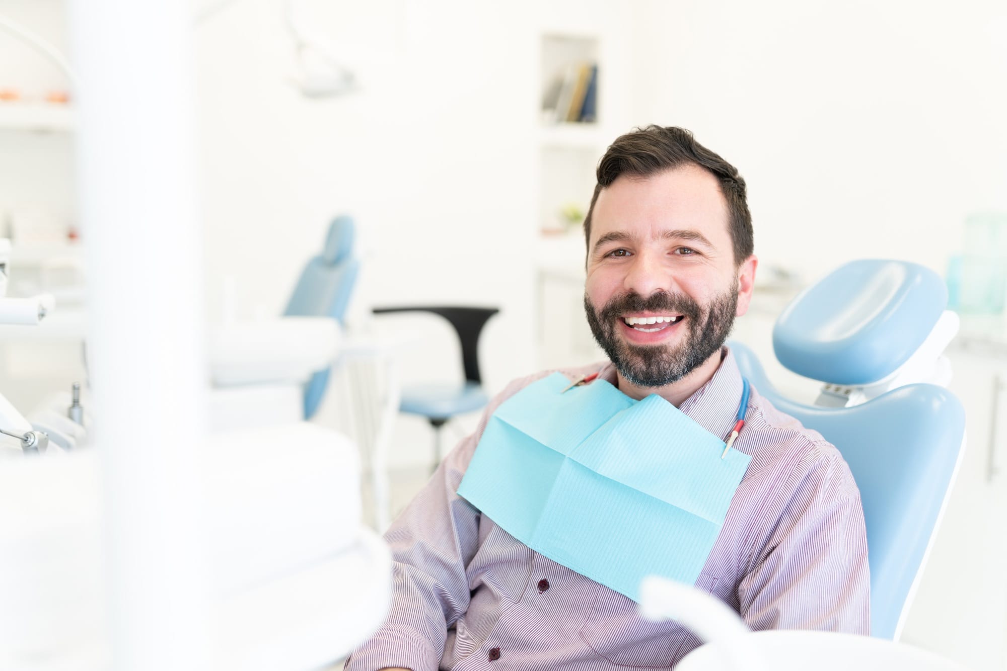 Patient Visiting Dentist For Checkup Patient Visiting Dentist For Checkup