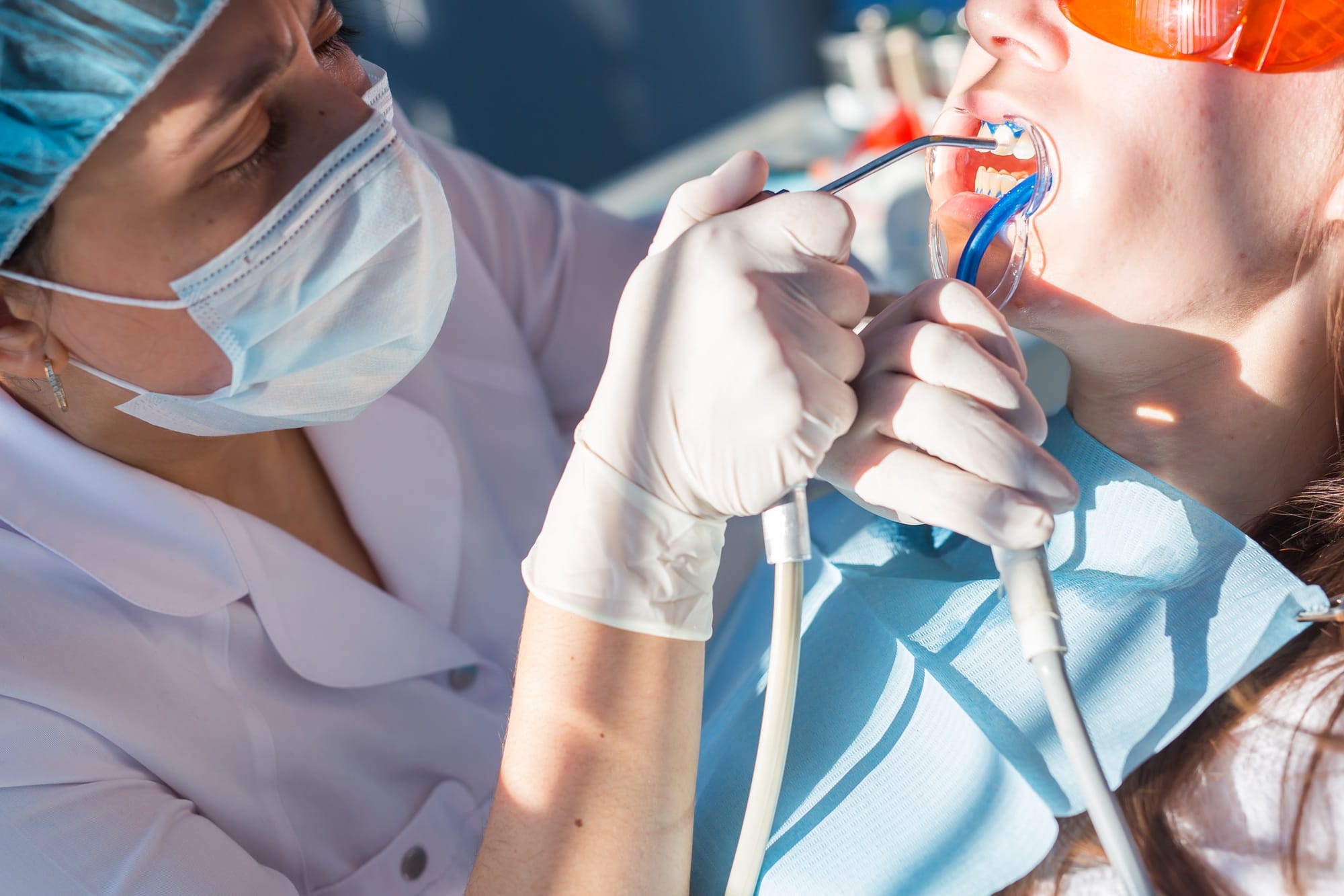 Teeth whitening procedure
