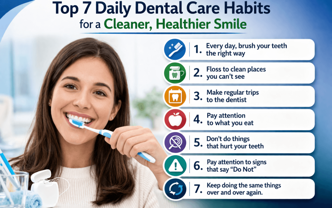 Top 7 Daily Dental Care Habits for a Cleaner, Healthier Smile